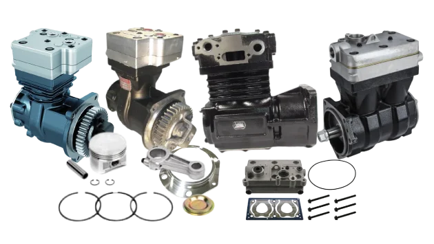 Air compressors and components