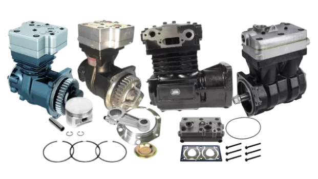 Air compressors and components